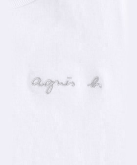 ENFANT ベビー ベビー ロゴ コットン 半袖 Tシャツ ホワイト