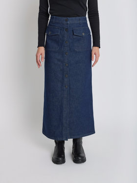 FEMME ウィメンズ デニム スカート ”Traction” ネイビー