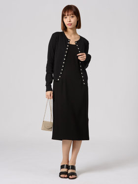 FEMME ウィメンズ 【Outlet】U700 ROBE ワンピース ブラック