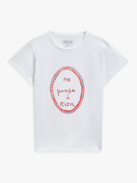 FEMME ウィメンズ SEO4 TS BRANDO アーティスト Tシャツ ホワイト