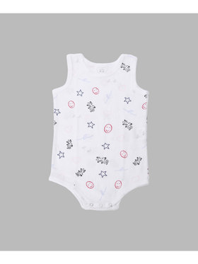 ENFANT ベビー WEB限定 ベビーギフトセット ノースリーブボディ・哺乳瓶 2点セット ホワイト