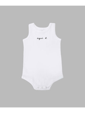 ENFANT ベビー WEB限定 ベビーギフトセット ノースリーブボディ・哺乳瓶 2点セット ホワイト