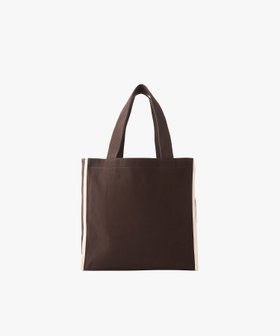 To b. by agnès b. To b. by agnes b.× green label relaxing コットン パイピング トートバッグ ブラウン