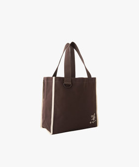 To b. by agnès b. To b. by agnes b.× green label relaxing コットン パイピング トートバッグ ブラウン