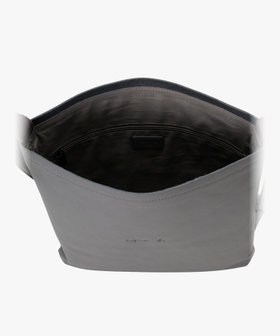 VOYAGE メンズ バッグ＆ウォレット レザー ラージ ショルダーバッグ "Peter" PAH02Z-02 グレー