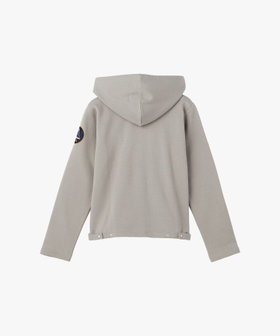 FEMME ウィメンズ TARA コットン メルトン カーディガンプレッション "Capuche" グレー系その他