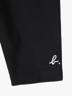 ENFANT ベビー ベビー コットン パンツ ブラック