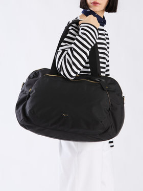 VOYAGE ウィメンズ バッグ＆ウォレット ナイロンボストンバッグ ”Maron” FT03A-03 ブラック