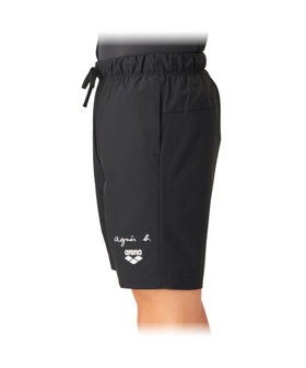 FEMME ウィメンズ agnes b. x arena ショートパンツ ブラック