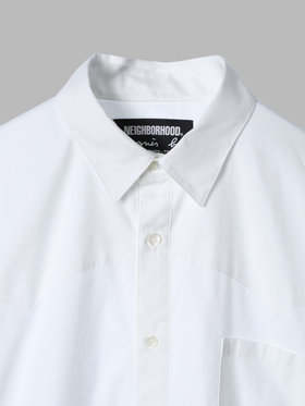 HOMME メンズ agnes b. x NH ウェスタンシャツ ホワイト