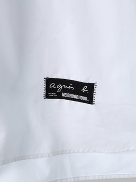 HOMME メンズ agnes b. x NH ウェスタンシャツ ホワイト