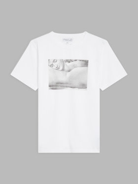 HOMME メンズ SEI3 TS BRANDO アーティスト Tシャツ ホワイト