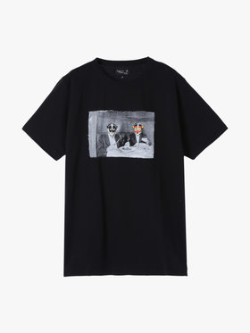 HOMME メンズ SEI5 TS BRANDO アーティストTシャツ ブラック