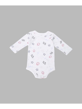 ENFANT ベビー WEB限定 ベビーギフトセット 長袖ボディ・ボネ・スタイ・哺乳瓶 4点セット ホワイト