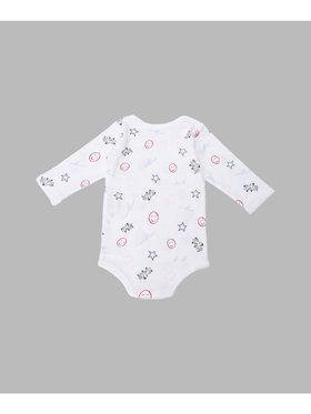 ENFANT ベビー WEB限定 ベビーギフトセット 長袖ボディ・ボネ・スタイ・哺乳瓶 4点セット ホワイト