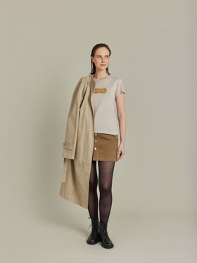 FEMME ウィメンズ 【Outlet】SES2 TS BRANDO Tシャツ グレー系その他