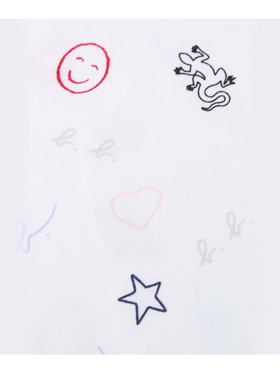 ENFANT ベビー WEB限定 ベビーギフトセット 長袖ボディ・ボネ・スタイ・哺乳瓶 4点セット ホワイト