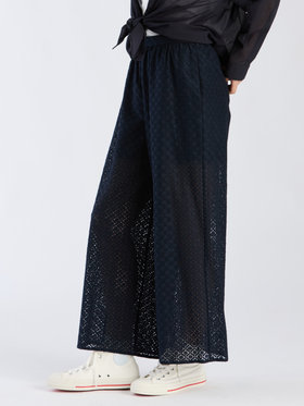 To b. by agnès b. 【Outlet】オプティカルレースパンツ ネイビー