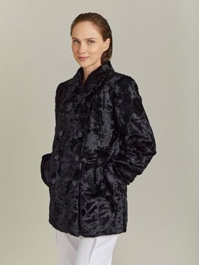 FEMME ウィメンズ 【Outlet】UT68 CABAN ジャケット ブラック