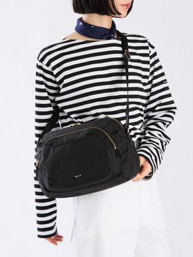 VOYAGE ウィメンズ バッグ＆ウォレット ナイロンショルダーバッグ ”Maron” FT03A-05 ブラック