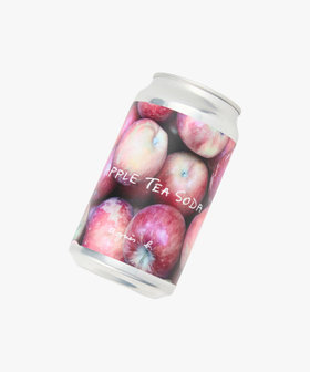 CAFE Apple Tea Soda & ロゴ グラスセット マルチ