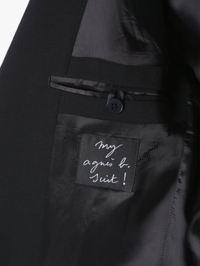 HOMME メンズ メンズ テーラードジャケット "Domino" ブラック