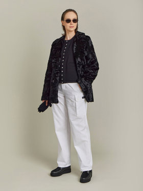 FEMME ウィメンズ 【Outlet】UT68 CABAN ジャケット ブラック