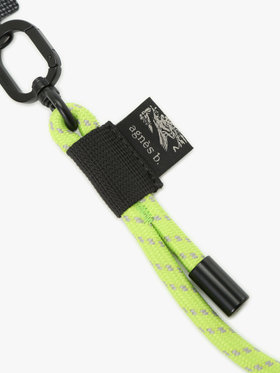 VOYAGE メンズ バッグ＆ウォレット ロング モバイルストラップ ”Trip” ZAH09-01 ブラック×イエロー