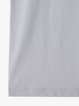 ENFANT ガールズ キッズ ハートプリント コットン 半袖 Tシャツ グレー