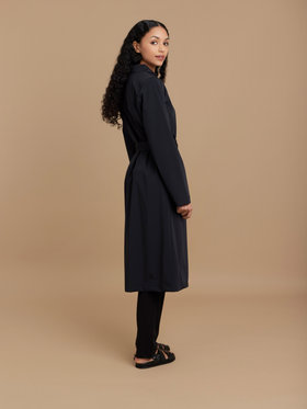 FEMME ウィメンズ 【Outlet】ベルト付きコート ブラック