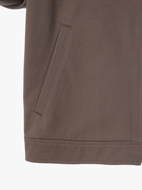 HOMME メンズ メンズ コットン 長袖 ジップアップジャケット ”Chet” グレー系その他