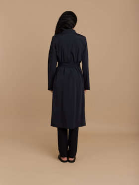 FEMME ウィメンズ 【Outlet】ベルト付きコート ブラック