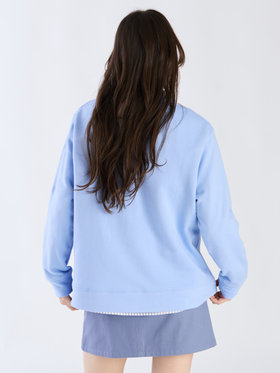 To b. by agnès b. 【Outlet】ロゴボーイズスウェット ブルー