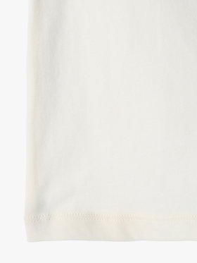 ENFANT ベビー ベビー ハートプリント コットン 半袖 Tシャツ ホワイト