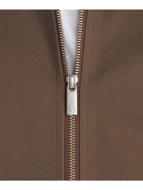 HOMME メンズ メンズ コットン 長袖 ジップアップジャケット ”Chet” グレー系その他