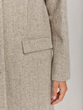 FEMME ウィメンズ 【Outlet】TU52 MANTEAU ウールコート ブラウン系その他