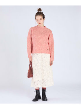 To b. by agnès b. 【Outlet】メランジニット ピンク