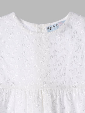 ENFANT ベビー TW11 L ROBE BLOOMER ベビー ワンピースブルマ ホワイト