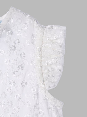 ENFANT ベビー TW11 L ROBE BLOOMER ベビー ワンピースブルマ ホワイト