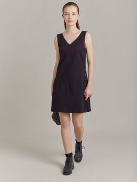 FEMME ウィメンズ 【Outlet】J617 ROBE ワンピースプレッション ブラック