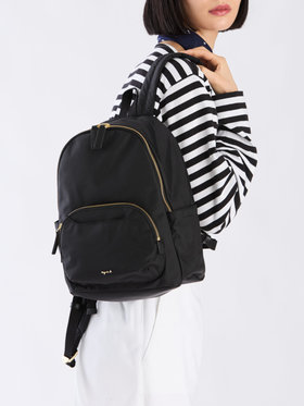 VOYAGE ウィメンズ バッグ＆ウォレット ナイロンバックパック”Maron”  FT03A-06 ブラック