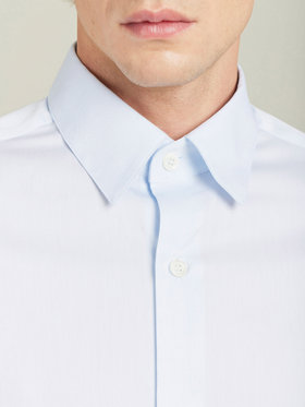 HOMME メンズ UQ36 CHEMISE シャツ ブルー