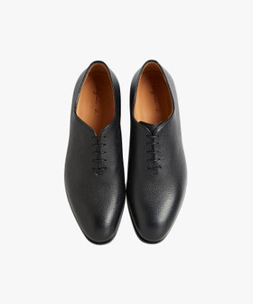 HOMME メンズ メンズ レザー ダービーシューズ "Marcel" ブラック