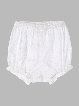 ENFANT ベビー TW11 L ROBE BLOOMER ベビー ワンピースブルマ ホワイト