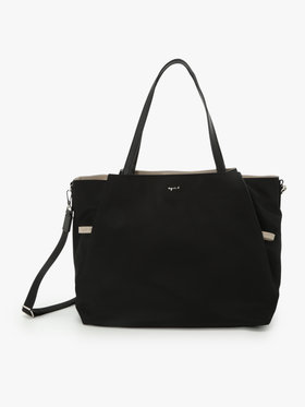 VOYAGE ウィメンズ バッグ＆ウォレット ナイロン ラージ トートバッグ OAS14-01 ブラック