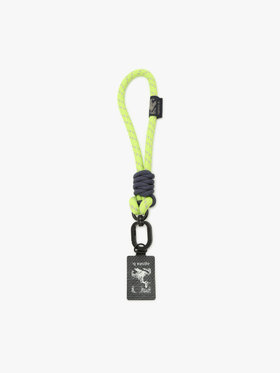 VOYAGE メンズ バッグ＆ウォレット ショート モバイルストラップ ”Trip” ZAH09-02 ブラック×イエロー