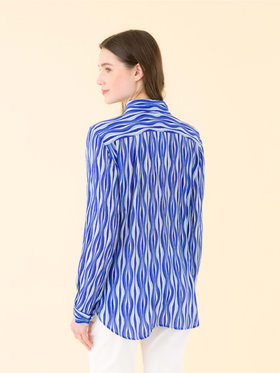 FEMME ウィメンズ  ICM4 CHEMISE シャツ ブルー