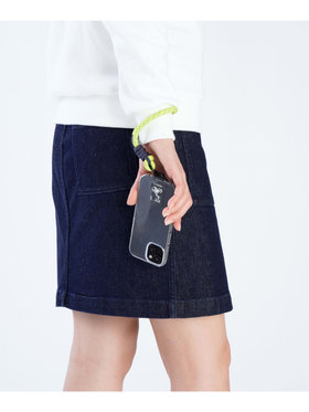 VOYAGE メンズ バッグ＆ウォレット ショート モバイルストラップ ”Trip” ZAH09-02 ブラック×イエロー