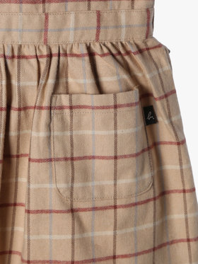 ENFANT ベビー 【Outlet】ベビーチェック コットン フレア ワンピース ベージュ