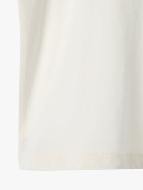 ENFANT ガールズ キッズ ロゴ コットン ノースリーブ Tシャツ "Rita" ホワイト